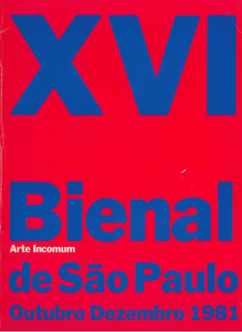 “Arte Incomum” na 16ª Bienal de São Paulo