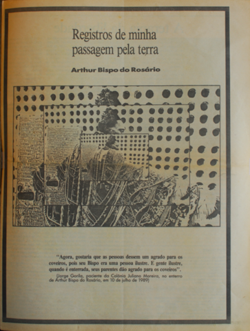 Itinerância de "Registros de minha passagem pela Terra"