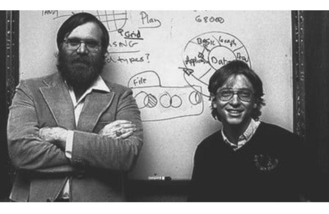 Bill gates y Paul Allen