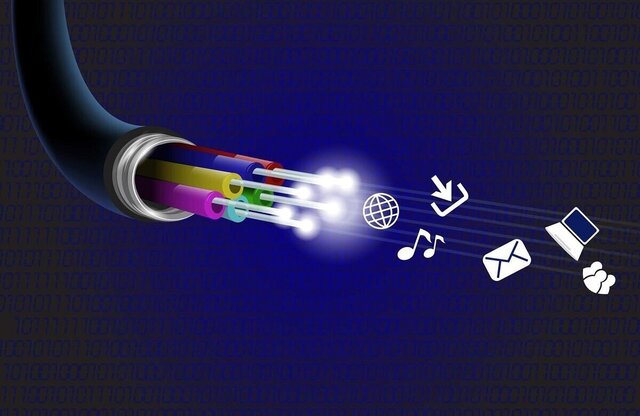 TV por cable con fibra óptica