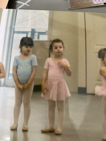 J'ai commencer la danse.