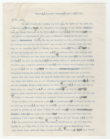 April 6-7, 1862 The Battle of Shiloh