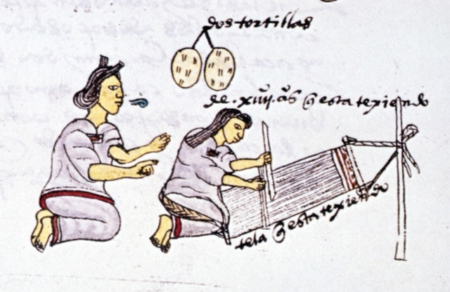 Uso del hilado y tejido para la creación de ropa, mantas, o productos de uso común