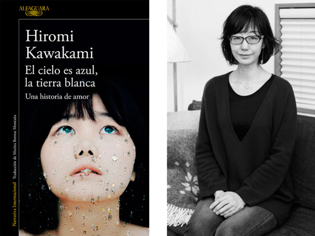 El cielo es azul la tierra es blanca