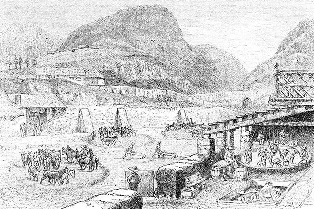 Se introduce el del método de amalgamación, método usado para la extracción de la plata