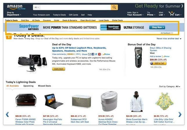 Mise en ligne de amazon