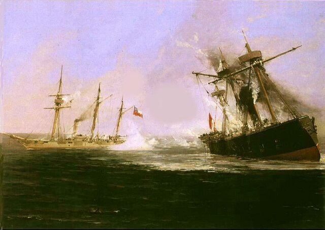 Combates de Punta Gruesa en la guerra del pacífico