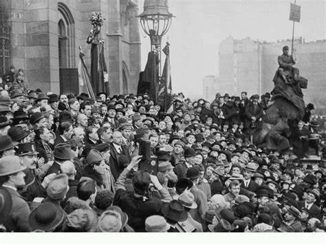 Crisis social del 1919.