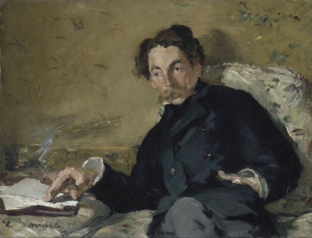 Retrato de Mallarmé (Retrato de un poeta maldito.)