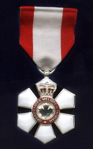 Aegis Trust Award and Inducted as an Officer in the Order of Canada