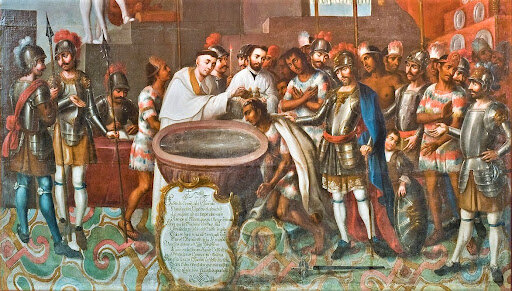 EVANGELIZACION DE LA NUEVA ESPAÑA  1524