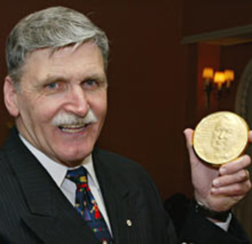 Awarded Pearson Medal of Peace