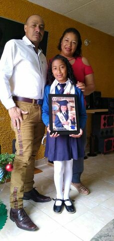 Grado de quinto de mi herma