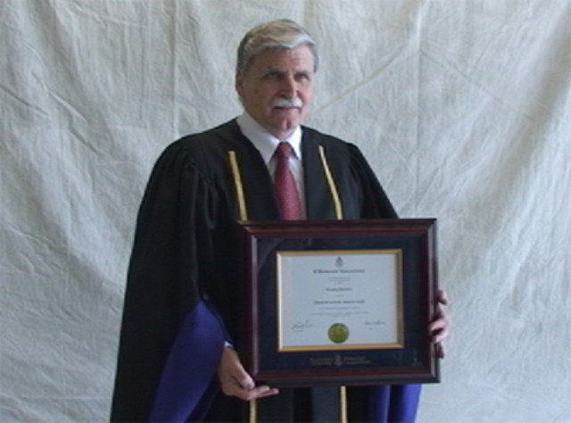 Awarded Doctorate of Humane Letters