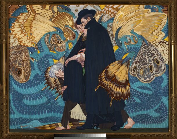 Ampliar La guerra y nosotros (Ejemplo de simbolismo modernista polaco.)