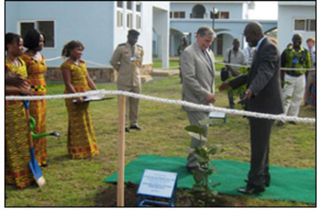 Kofi Annan International Peacekeeping Training Center in Accra Ghana.