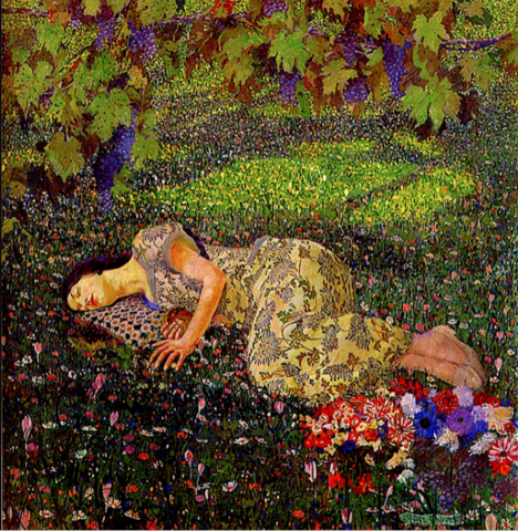 El sueño de la granada (Una bonita alucinación.)