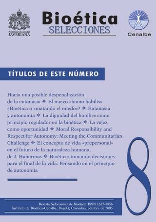1981 (COLOMBIA): Primer artículo publicado en el país sobre la bioética, “¿Bioética o matando el miedo?” Jaime Bernal Villegas publicado en Universitos Médica, Vol. 23, No. 3. http://www.cenalbe.org.co/PDF/seleccionesNo.8.pdf