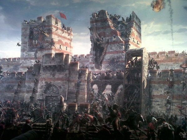 Caída del imperio Bizantino