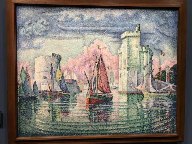 La entrada al puerto de La Rochelle