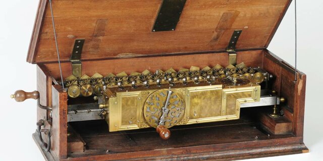 Máquina de multiplicar de Leibniz