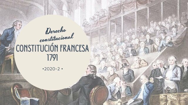 PRIMERA CONSTITUCIÓN FRANCESA ESCRITA