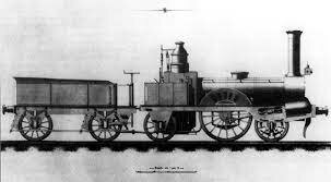 Primera locomotora de vapor a la Península Ibèrica.