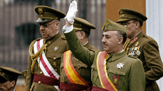1939-1975 – Dictadura militar de Francisco Franco a Espanya.