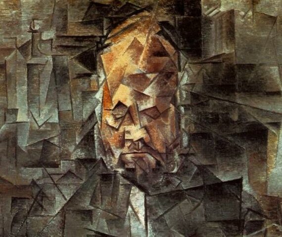 Picasso inicia un nou estil pictòric, el cubisme.