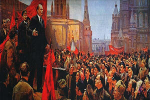 La revolució russa instaura un règim socialista (URSS).