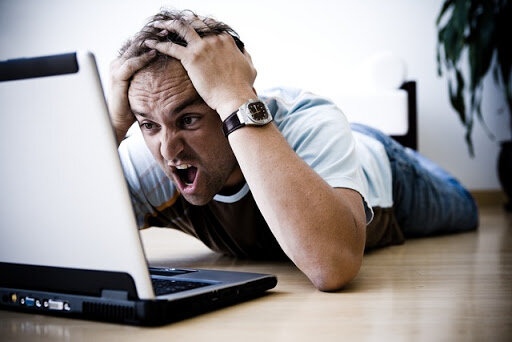 Primera caiguda de internet