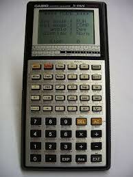 Primera calculadora Casio