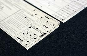 Tarjeta perforada y su programacion