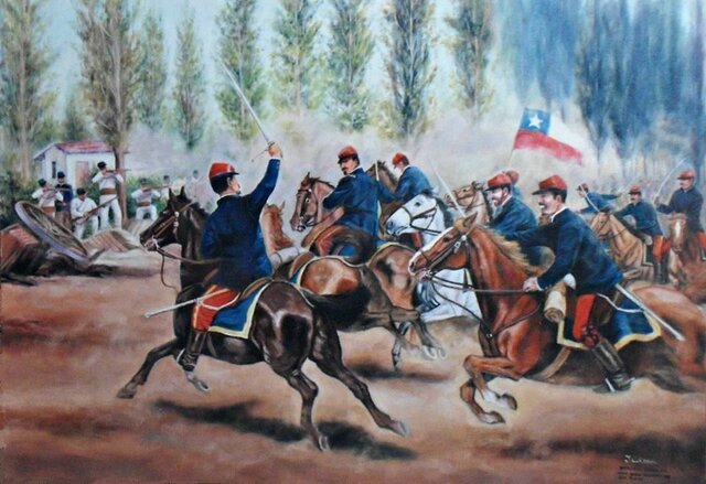 Triunfo chileno en la batalla de Chorrillos