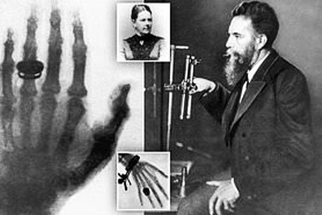 X-Ray is invented by Wilhelm Roentegn