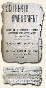 16th amendment
