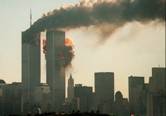 Atemptat a les Torres Bessones de Nova York.