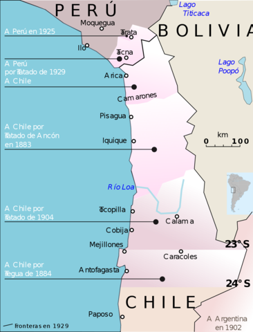 Chile y Bolivia firman un pacto de tregua