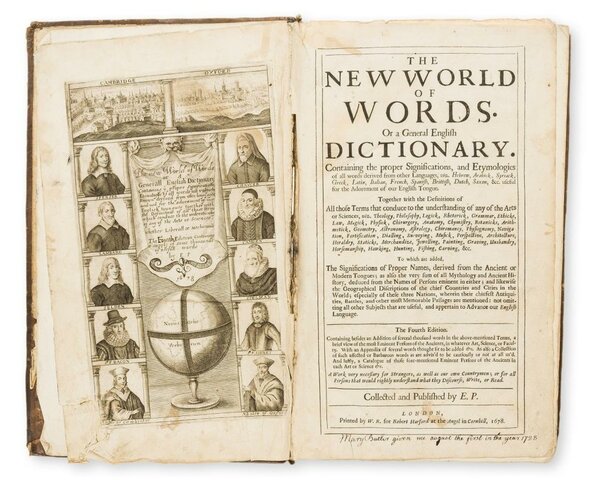 The New World of English Words: or, a General English Dictionary by Edward Phillips