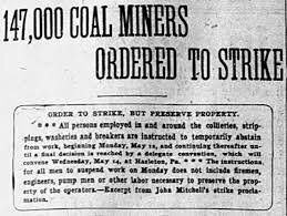 Coal Miner Strike-1902