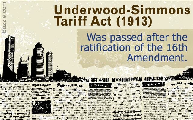 Underwood Simmons Tariff