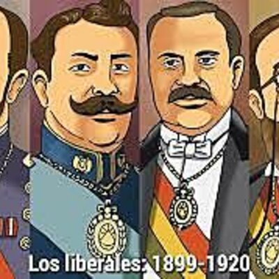 Timeline: Gobiernos Liberales (1899 - 1920).