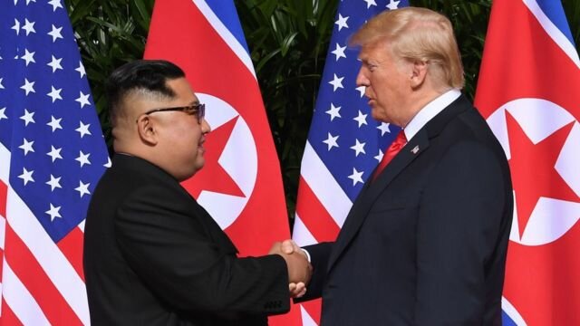 Trump, primer president dels EUA en trepitjar Corea del Nord.
