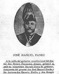 JUNTA DE GOBIERNO FEDERAL:JOSÉ M. PANDO, SERAPIO REYES Y MACARIO PINILLA