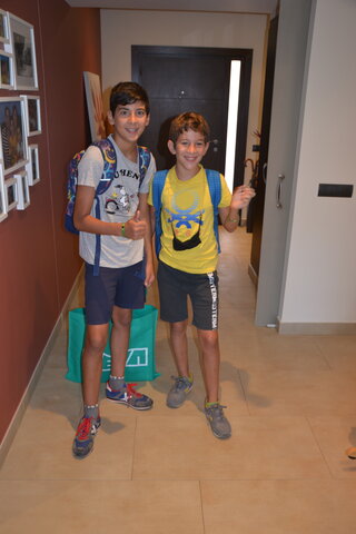 Primer dia de classe de sisè de primària