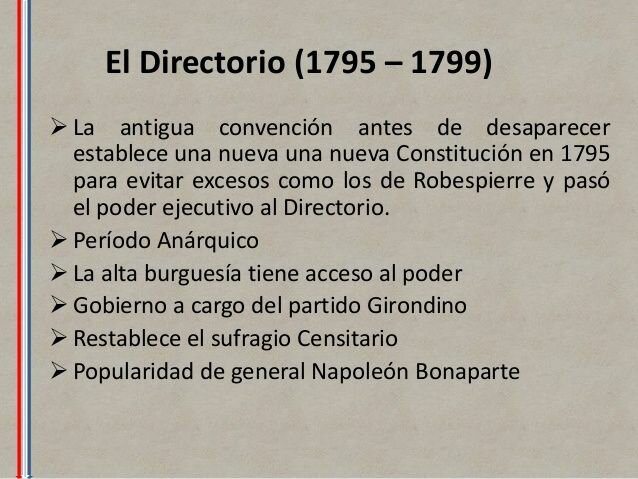 "EL DIRECTORIO"