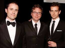 Jack Dorsey, Biz Stone y Evan Williams (2006)