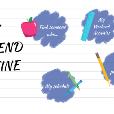 Timeline: WEEKEND ROUTINW