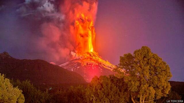 Erupcón volcánica