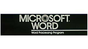 Word para Windows 1.0